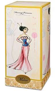 Disney Princess Mulan Limited Edition Designer Doll   NEW    