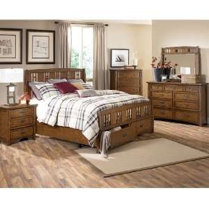 Kelvin Hall Bedroom Set (Panel Bed with Storage) (California King) by 