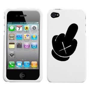 apple iphone 4 and iphone 4S black kaws disney mickey mouse glove 