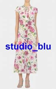 DOLCE & GABBANA Multi Floral Silk Dress Jumpsuit 40 or 42  