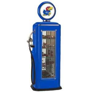 University of Kansas Jayhawks Gas Pump Display Case 