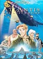 Atlantis The Lost Empire DVD, 2002  