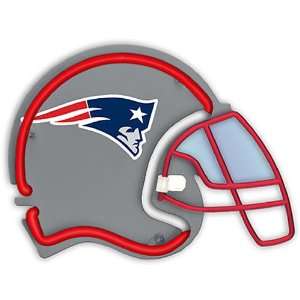  NFL New England Patriots Neon Football Helmet: Sports 