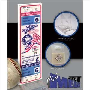   Mini Mega Ticket  Phillies 1980 World Series Game 6