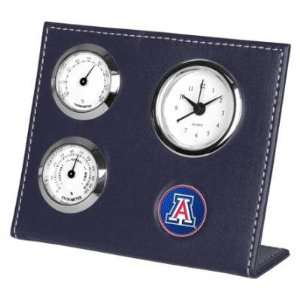  Arizona Wildcats Weather Station Desk Clock: Sports 