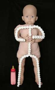 Reborn Armature pre assembled 30 to 32 inch doll 5642  