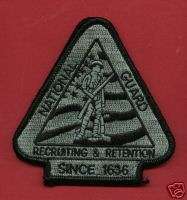ARMY NATIONAL GUARD RECRUITING & RETENTION PATCH  