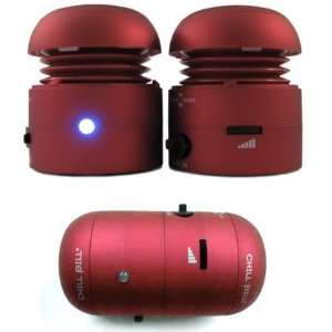  Chill Pill Mobile Speakers   Red 