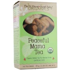  Earth Mama Angel Baby   Peaceful Mama Tea, 16 tea bags 