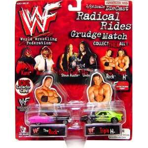    WWE Wrestling Die Cast Car The Rock & HHH Cars Toys & Games