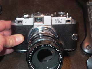 Kodak Ektra RCA TV mount Zeiss CZJ Magnar 45cm F10 Burke & James Body 