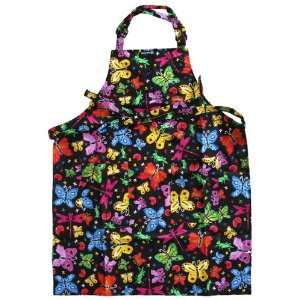  Bugs Butterflies Butterfly Dragonfly Apron by Broad Bay 