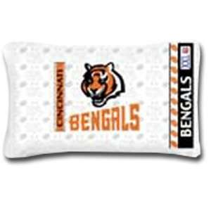  2 NFL Cincinnati Bengals Logo Pillowcases: Sports 