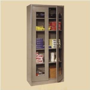 Lyon DD1081V 1000 Series Visible Storage Cabinet with 4 Shelves, KD 