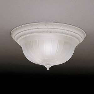   8853SC 3 Light Flush Mount Ceiling Light, Stucco: Home Improvement
