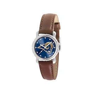  Gametime St. Louis Rams Womens Brown Leather Watch 