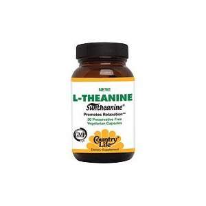  L Theanine w/B6 60 Capsules, Country Life Health 