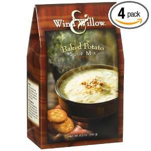 Wind & Willow Baked Potato Soup, 6.9 Ounce Boxes (Pack of 4)  