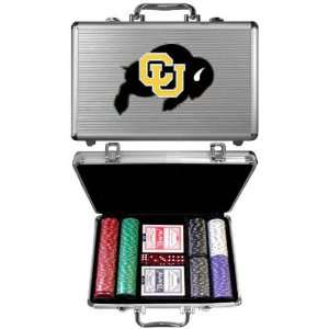  Colorado Buffaloes 200 Piece Poker Game Set: Sports 