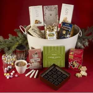 Deluxe All Natural Holiday Gift Basket:  Grocery & Gourmet 