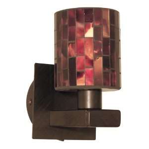  EGLO 21984A Troya Fluorescent Wall Sconce, Antique Brown 