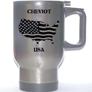  US Flag   Cheviot, Ohio (OH) Stainless Steel Mug 