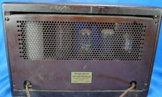 Vtg 100F Western Electric Bell Systems tube amp amplifier Jensen 