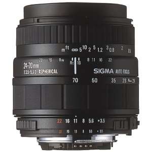  Sigma 24 70mm F3.5 5.6 UC Aspherical Lens for Canon AF 