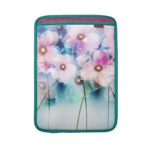  Fantasy Pink Flowers Macbook Sleeves Electronics