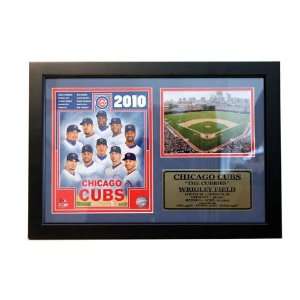  2010 Chicago Cubs 12x18 Photo Stat Plaque Sports 
