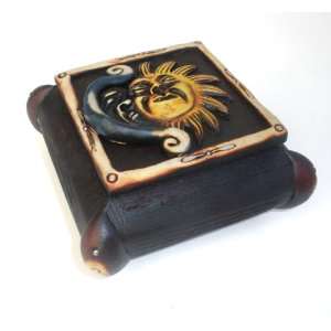   Handmade Wooden Decorative Box For Jewelry Or Trinkets: Home & Kitchen
