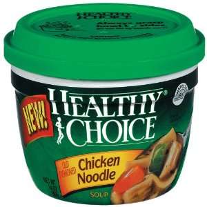 Healthy Choice Microwavable Old Fashioned Chicken Noodle Soup 14 oz