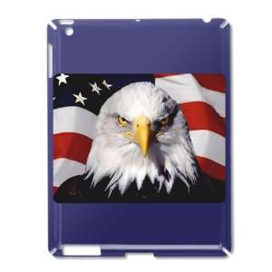    iPad 2 Case Royal Blue of Eagle on American Flag: Everything Else