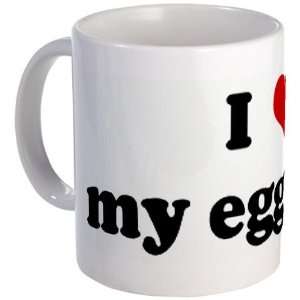 Love my egghead Humor Mug by  