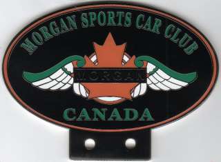 MORGAN CAR CLUB OF CANADA GRILL BADGE MG TRIUMPH EMBLEM  