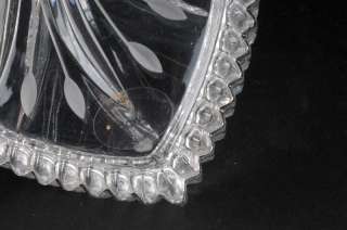 WEDGWOOD Crystal Glass Heart Trinket / Jewelry Box  