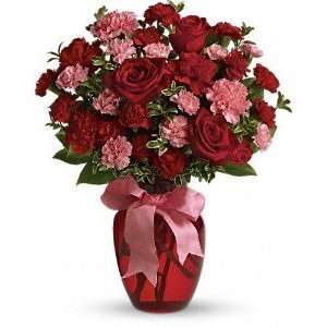  Dance with Me Bouquet with Red Roses