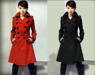 New Fashion Women trench coat winter clothes outerwear overcoat  