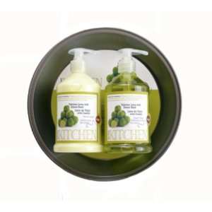   Set with Hand Wash and Hand Lotion, Tahitian Lime with Basil: Beauty