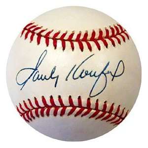 Sandy Koufax Autographed / Signed Baseball:  Sports 
