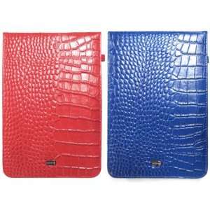  Valentines Day   JAVOedge Blue & Red Croc Flip Style Case 