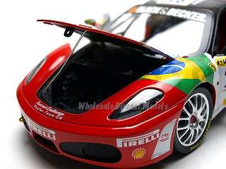   car of Ferrari F430 Challenge #28 B.Senna die cast car by Hot Wheels
