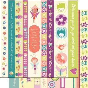  Pixi Licious Double Sided Borders 12X12 Sheet (25 Pack 
