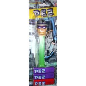  New Pez Batman Riddler Dispenser and 3 Candy Refills Toys 