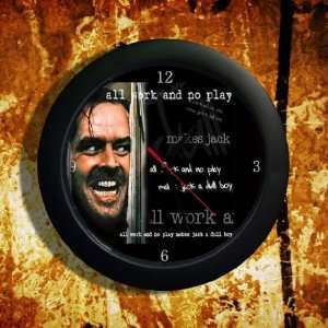    Jack Nicholson The Shining Movie Wall Clock: Everything Else