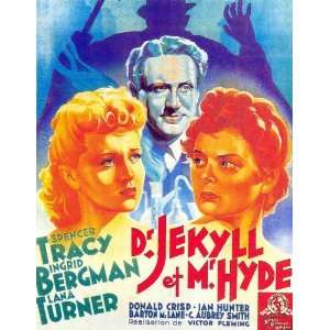  Dr. Jekyll and Mr. Hyde Movie Poster (11 x 17 Inches 