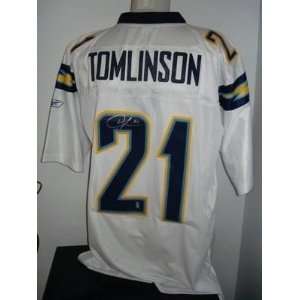 Signed LaDainian Tomlinson Jersey   Autographed NFL Jerseys:  