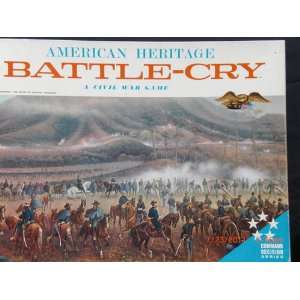    American Heritage Battle Cry, A Civil War Game Toys & Games