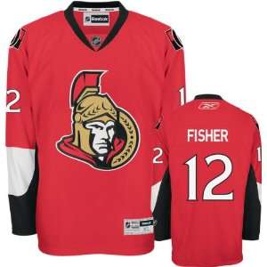 Mike Fisher Premier Jersey: Ottawa Senators #12 Red Premier Jersey 
