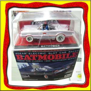 Aw Autoworld 1966 Batmobile Batman 4Gears Chassis White  
